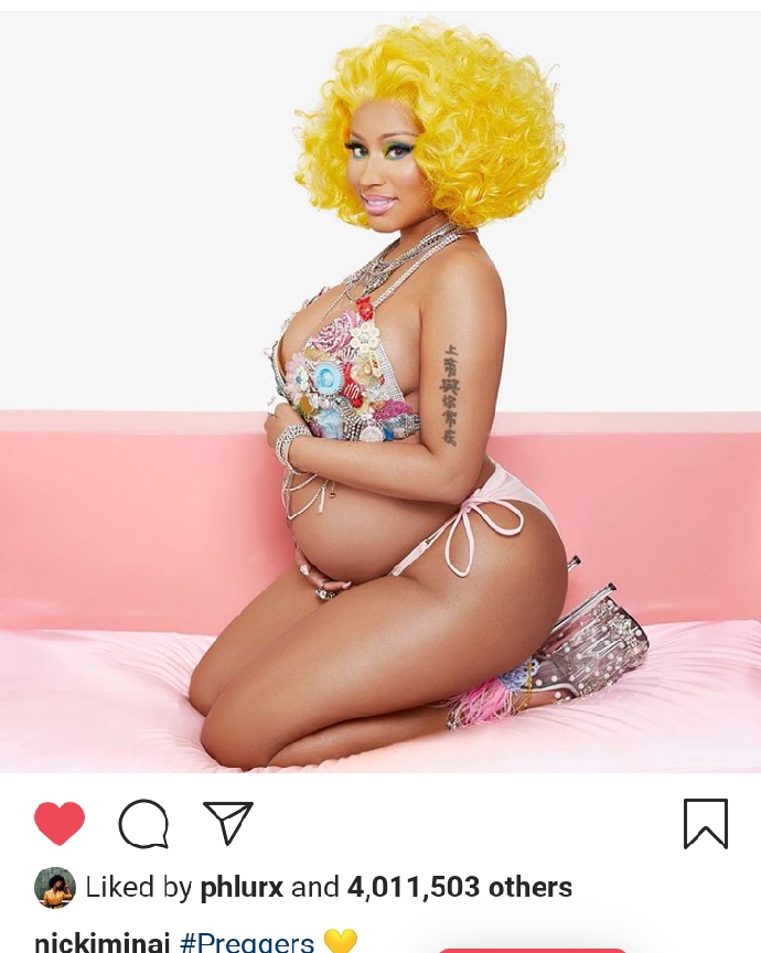 Nicki Minaj is pregnant for hubby.