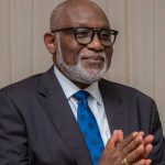 Governor Akeredolu tests positive for Covid19.