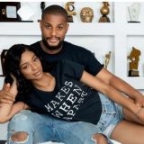 Alex Ekubo and Fancy Acholonu pre-wedding photo